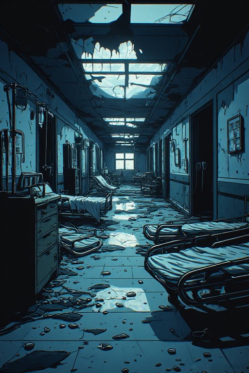 Clínica médica abandonada