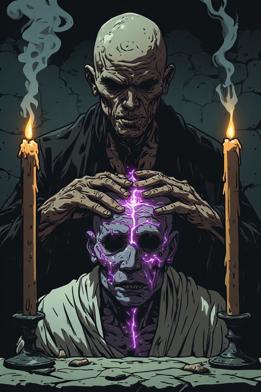 Líder del culto con infectados