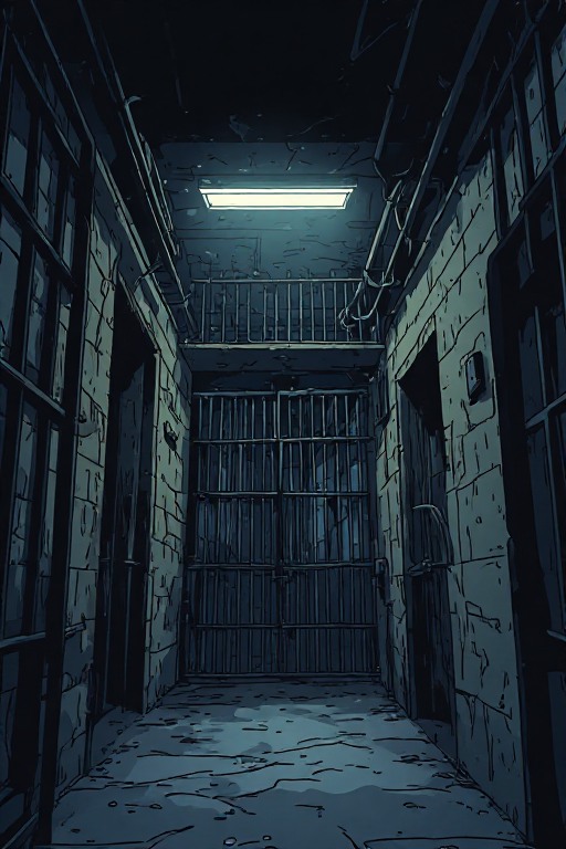Underground holding cells